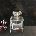 In Stock Custom Logo Luxury Square Transparent Perfume Bottle Caps 15mm Smart Lids for Perfume
