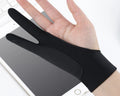 Drawing Glove Anti Smudge Two-Finger Tablet Drawing Gloves