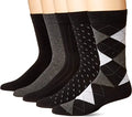 Custom logo Business Legend Mens Mens Assorted 5 Pair Pack Dress Socks