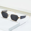Designer Quality Unique Sunglasses Retro Reasonable Price 2023 Vintage Classic Metal Frame Hexagonal Sunglass for Women Y2K