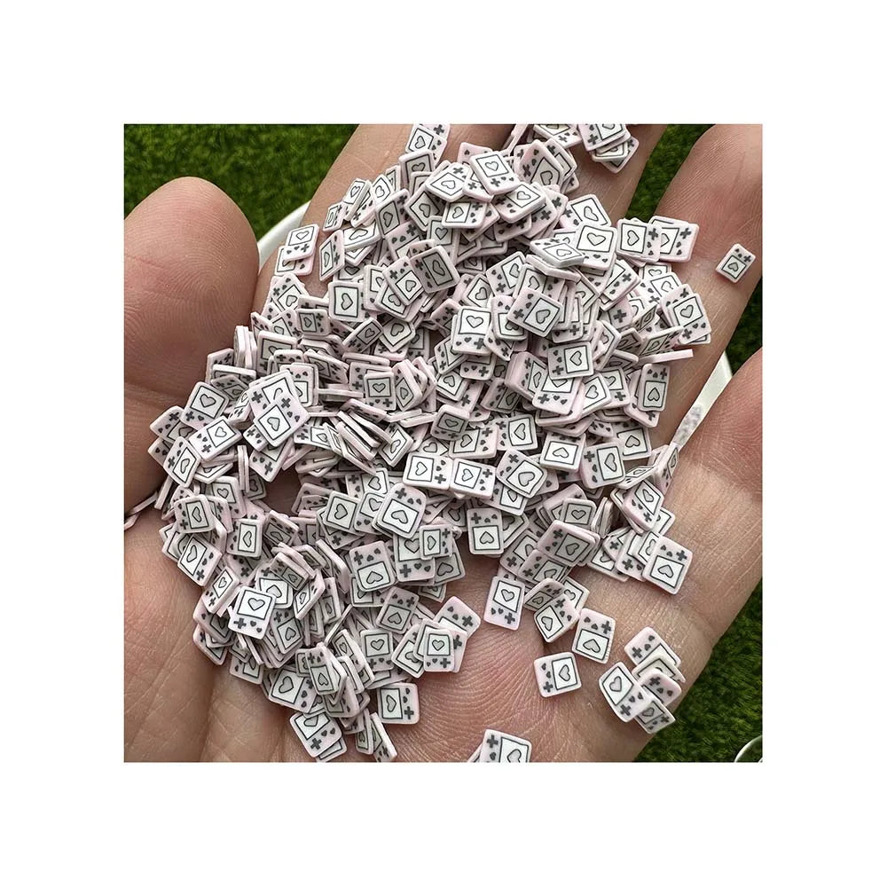 500g Per Bag Gamepad Miniature Polymer Clay Slices Sprinkles for Slime and Nail Art