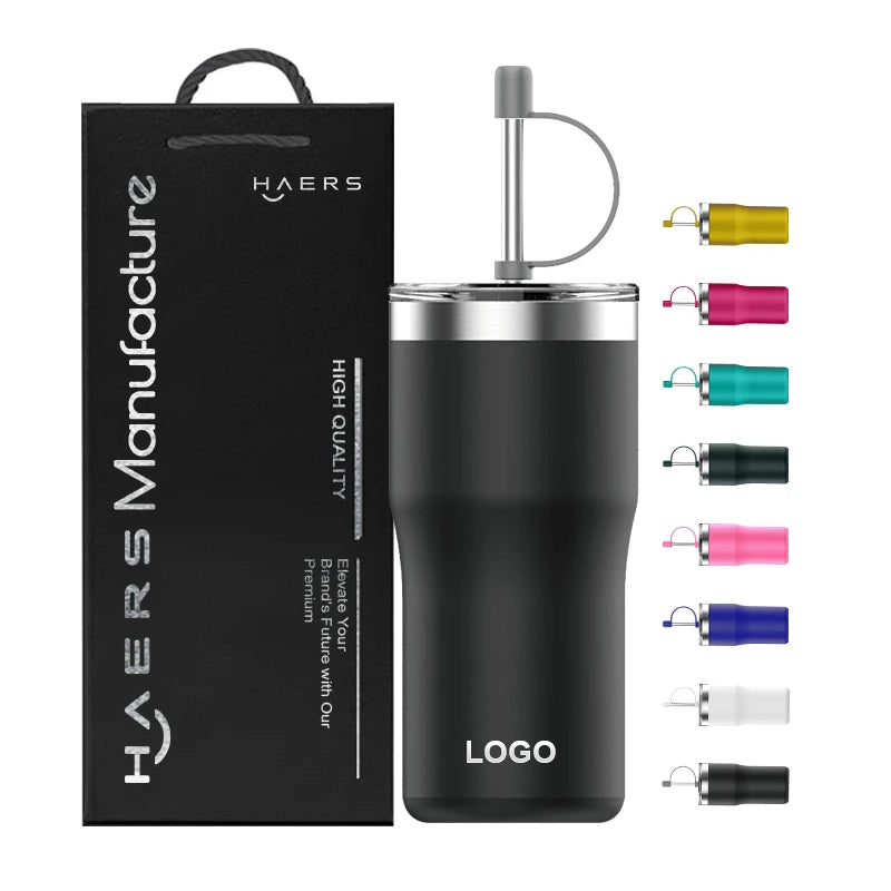 Wholesale Gradient Stainless Steel Custom Logo Vacuum Flasks Coffee Mug