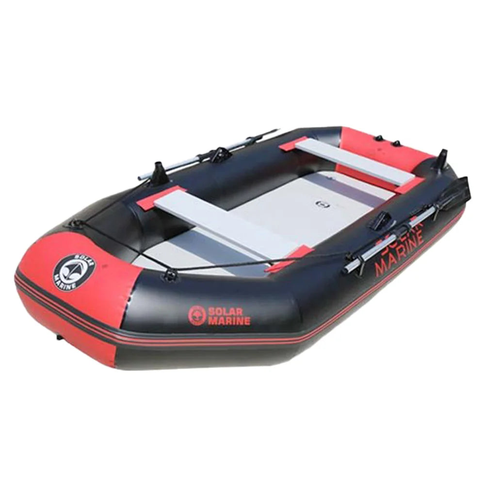 2.3 M PVC Rowing Boat 3 Person Inflatable Kayak Air Floor Sailboat