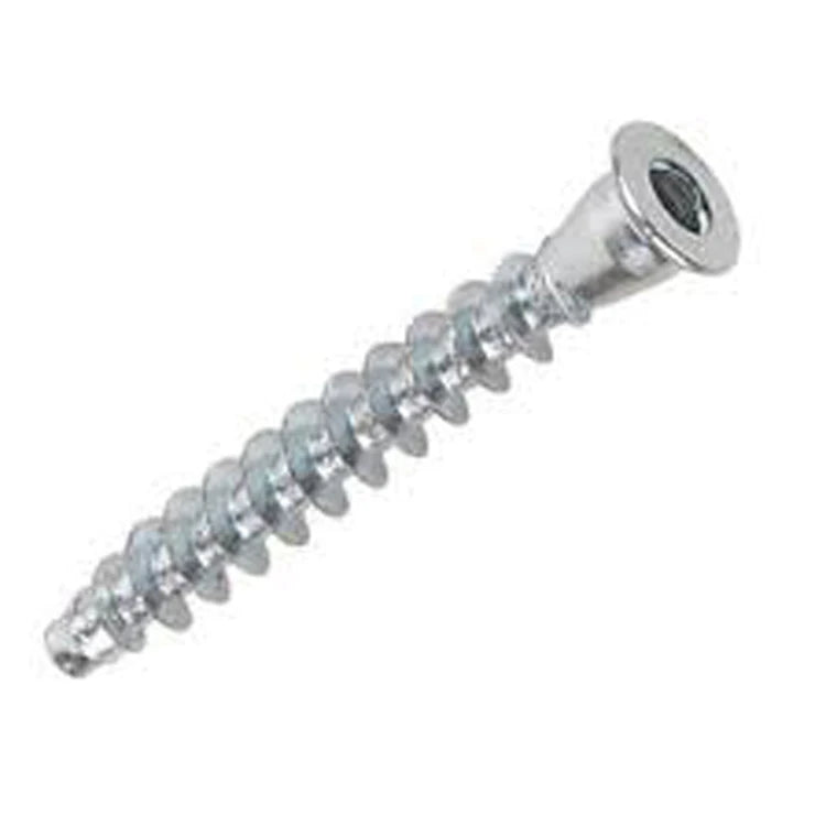 Furniture Assembly Wood Carbon Steel Metric Zinc Plated Grade 8 Flat Head 7x50 Screw Zhuocheng