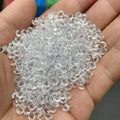 New 4mm Bedazzled Transparent Flatback Round Nail Crystal Stones Resin Gems Acrylic Plastic Lucite Beads for DIY MegaBDM