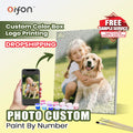 ORFON Dropshipping Photo Custom Diy Painting by Numbers Kits for Adults Beginner Customize Canvas 40x50 50x60