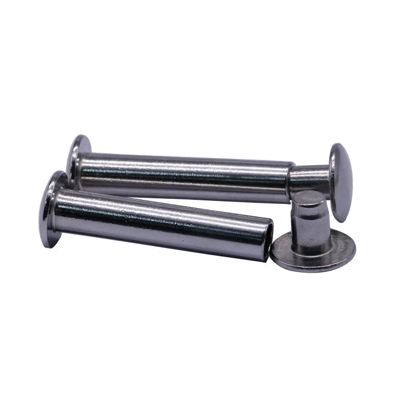 OEM Factory Price Custom Stainless Steel round Head Male and Female Pair Knock Rivets 9*5*22.7 Size Wholesale