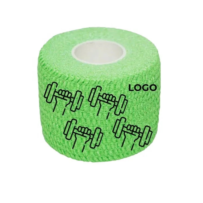 Athletic Sports Support Kinesiology Patch Cotton Fabric Medical Protective Sports Tape Printed Rigid Fixation Dressing Cover