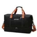 Lightweight Adjustable Strap Travel Duffel Bag Gym Bag With Shoes Compartment Weekender Carry on Workout Duffel Bag