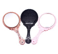Wholesale Price Hot Butterfly Rotatable Vintage Desktop Gothic Rose Stand Compact Makeup lash Mirror