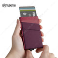New Style Gift Slim Card Protector Metal Aluminum Wallet Man Women Minimalist Pop up Wallet Man Rfid Wallet Card Holder