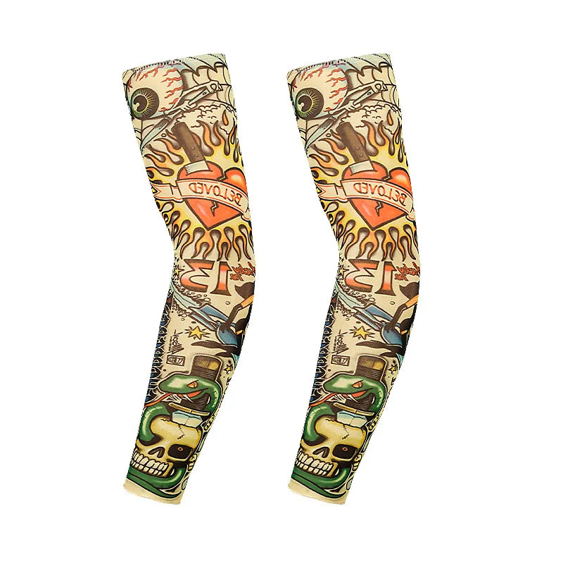 100% Polyester Uv Sun protection Arm Sleeves Skin Friendly Basketball Arm Sleeve Arm Sleeves for Men