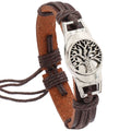 New Design Fashion Life Tree Bracelets Men Accessories Bracelet Leather Bracelet & Bangle MegaBDM