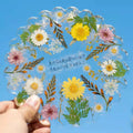 D-PF001 Mixed Natural Dried Flower Set Dried Pressed Flowers for DIY Candle Resin Jewelry Nail Crafts Pendant Floral Decor