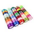 Factory Large Stock 4cm 38mm Width Satin Ribbon Roll 25 Yards for Christmas Gift Wrap Flowers