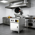 In-Smart Full Automatic Commercial Stainless Steel Wok Cooker Large-Scale Intelligent Anti-Paste Stir-Fry Robot Factory Direct