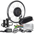 48v 1000w E Cycle Conversion Kit Ebike Hub Motor Rear Wheel E Bike Electric Ebike Conversion Kit 1000w With Battery