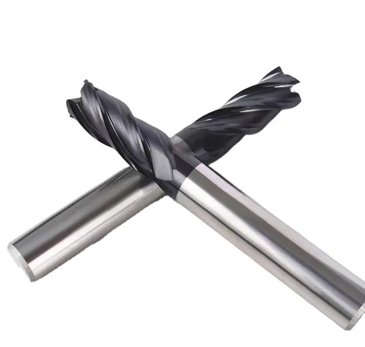 HRC 60 Tungsten Solid Carbide End Mills Roughing square Cnc Milling Cutter Tool End Mill