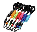 Manufacturer Wholesale Solid Pattern Nylon Dog Leash Reflective Multi-Color Walking Chain with Handle for Medium to Large Dogs