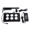 GAKO A075 Sunrise Sunset 72W Rectangle ABS Plastic Reef LED Light Aquarium Saltwater Lamp