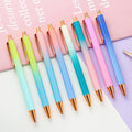 Press Metal Material Wholesale Pen Office School Luxury Pen Can Laser Print logo Advertising Gift Ballpoint Pen