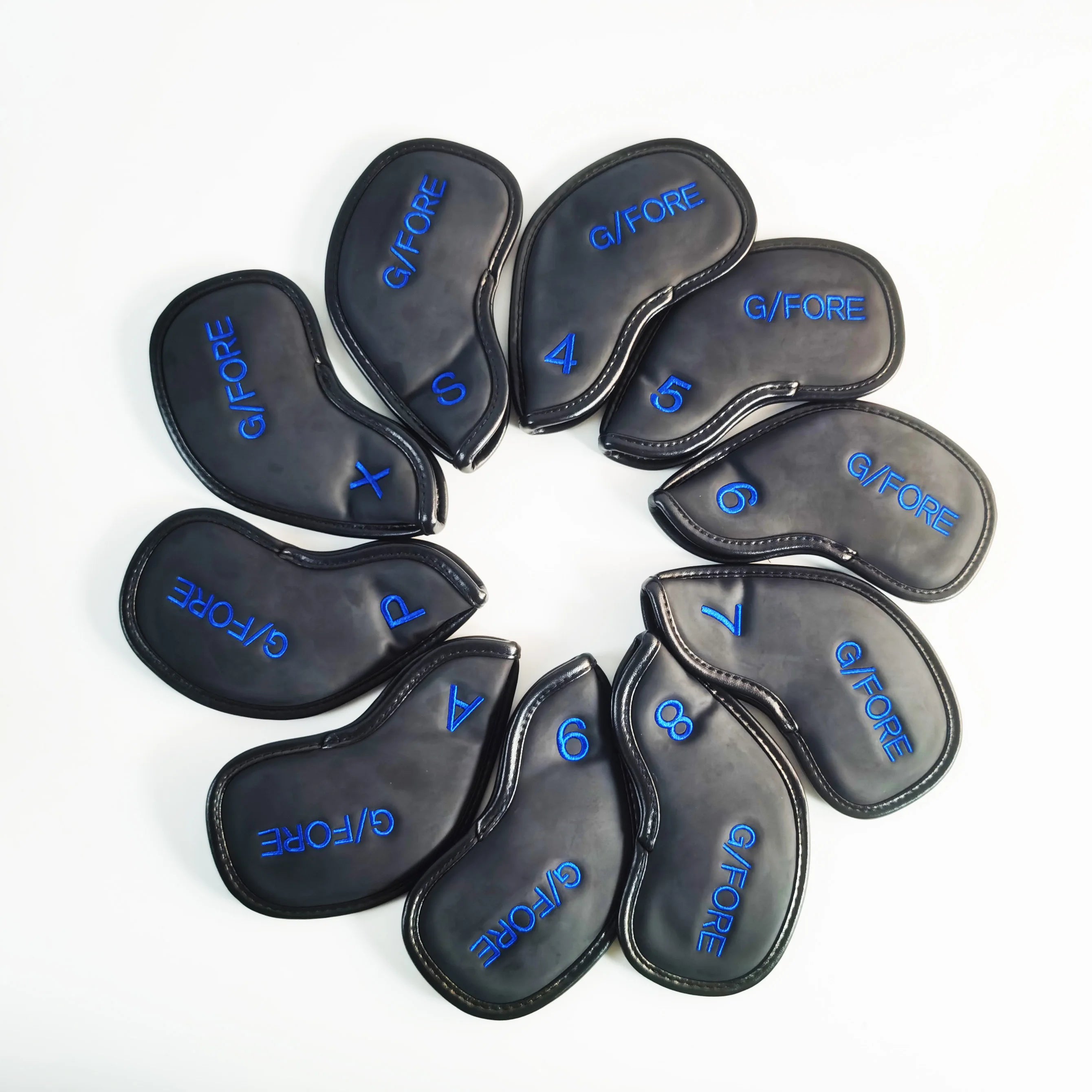 Cheap Price PU Leather Golf Iron Headcover Sets