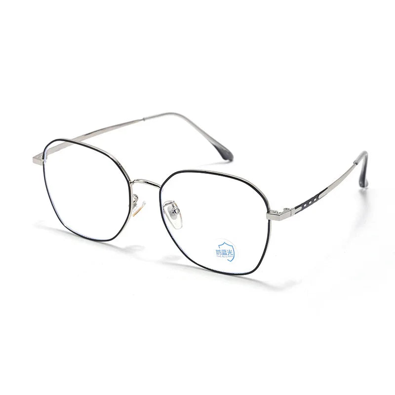 8210 Computer Anti Blue Blocking Light Eyewear Frames Glasses Transparent Color Full Rim Eyeglasses