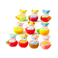 Cute Resin Ornament Micro Landscape Decoration fairy Garden Fruit Girl Miniature Toys Succulent Terrarium Figure for Blind Bags