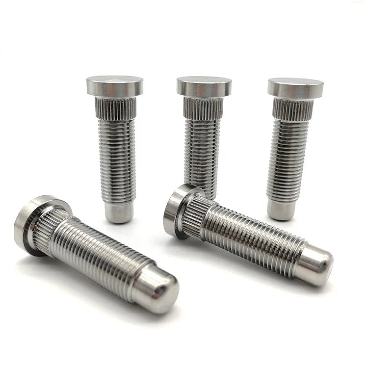 Factory Custom High Strength Gr5 M12 M14 Titanium Wheel Hub Bolt