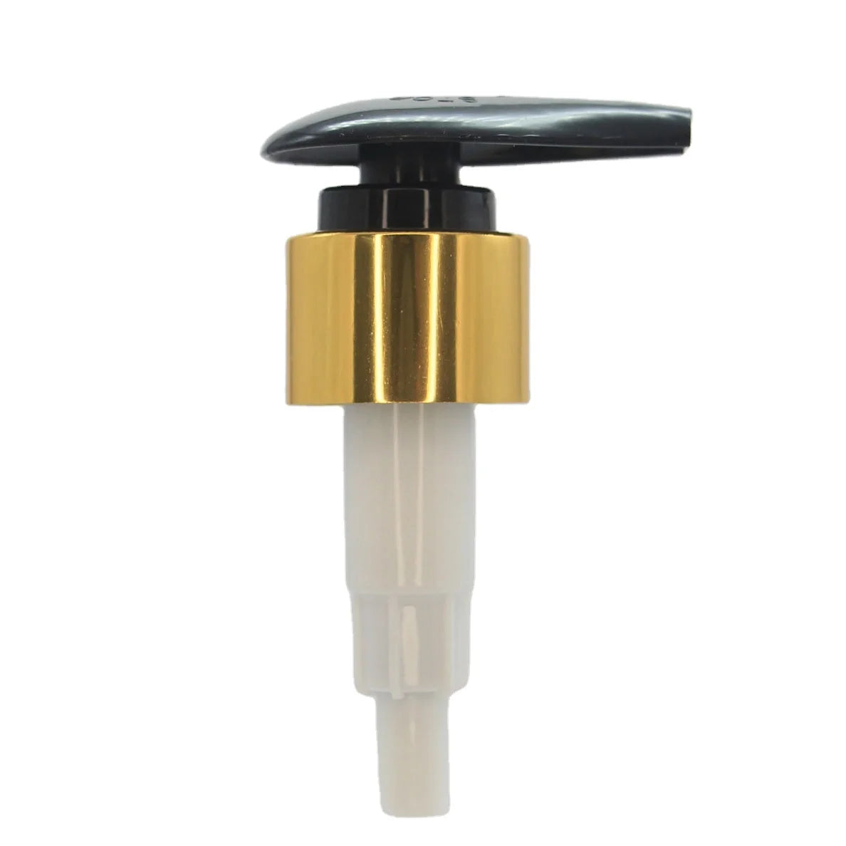 Factory Cheap Price 24/410 28/410 Black Shiny Gold Aluminum Lotion Dispenser Pump