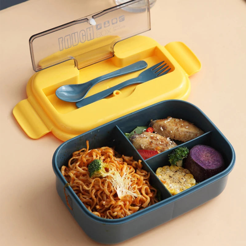 Good Quality BPA FREE Bento Lunch Box Container With Cutlery for Kids