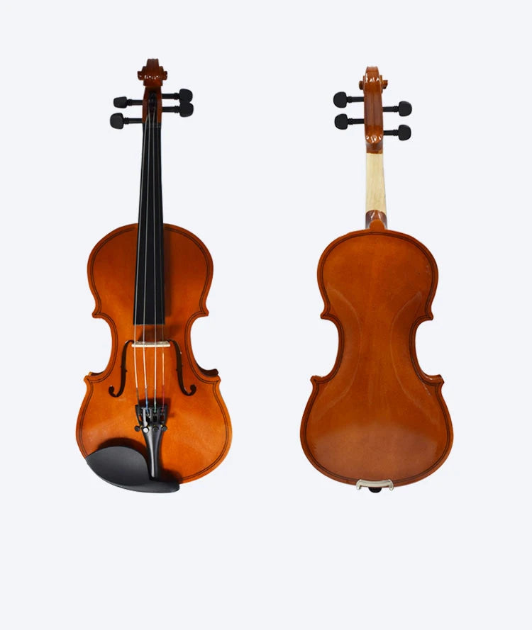 Low Price Wholesale Solid Wood Entry-level Violin 4/4 Strings Instrument for Beginner Student Kids Adult