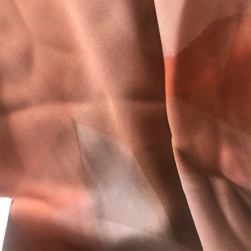 Hot Sale 19mm Pure 100% Silk Print Double Georgette Fabric From China Factory