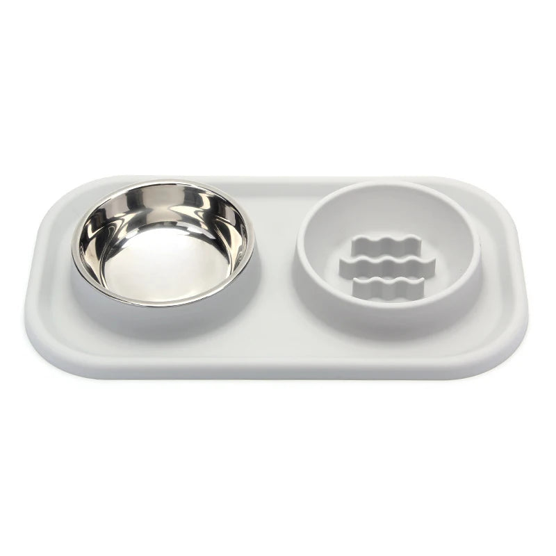 Eco-Friendly Luxury Silicone Pet Bowls Feeders Slow Storage Collapsible Water Portable Foldable Travel Food Household Sundries