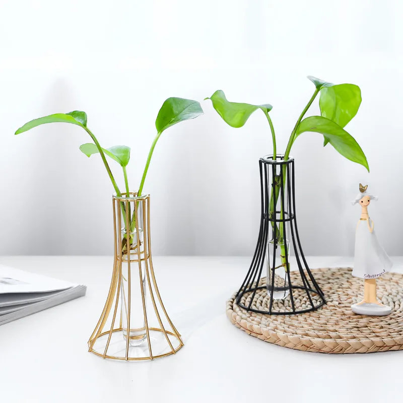 Hot Selling Decoration Wholesale Metal Creative Gift Home Decoration Small Vase