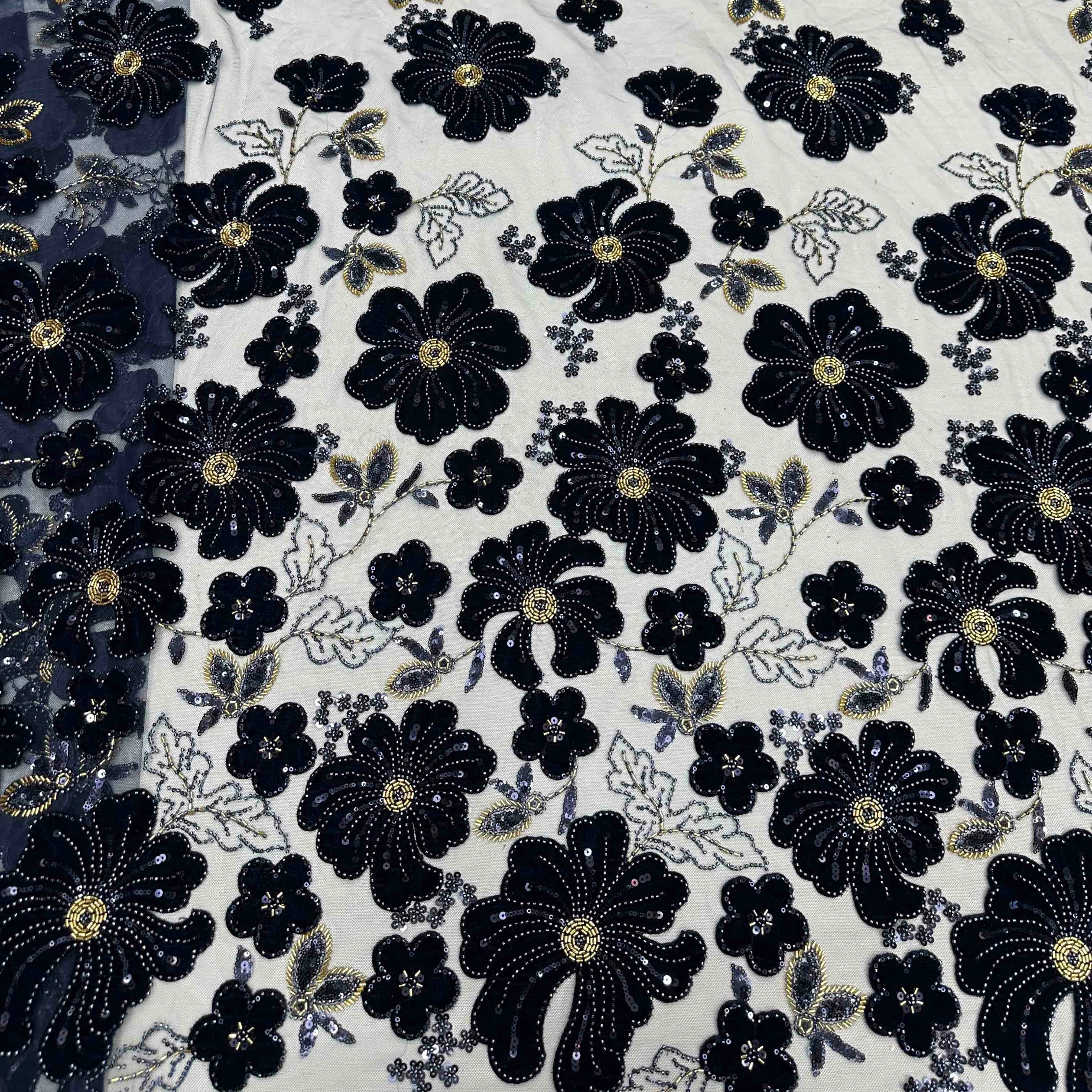 African Guipure Soft Embroidery Lace Fabric