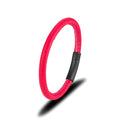 Latest Man Leather Jewelry Black Stainless Steel Clasp Cowhide Man Leather Bracelet Wristband Cuff Bracelet