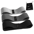 Wholesale Anti Slip Hip Circle Fitness Band Gym Silicone Exercise Bands OEM Carry Bag/color Box Loop Fitness Resistance Bands
