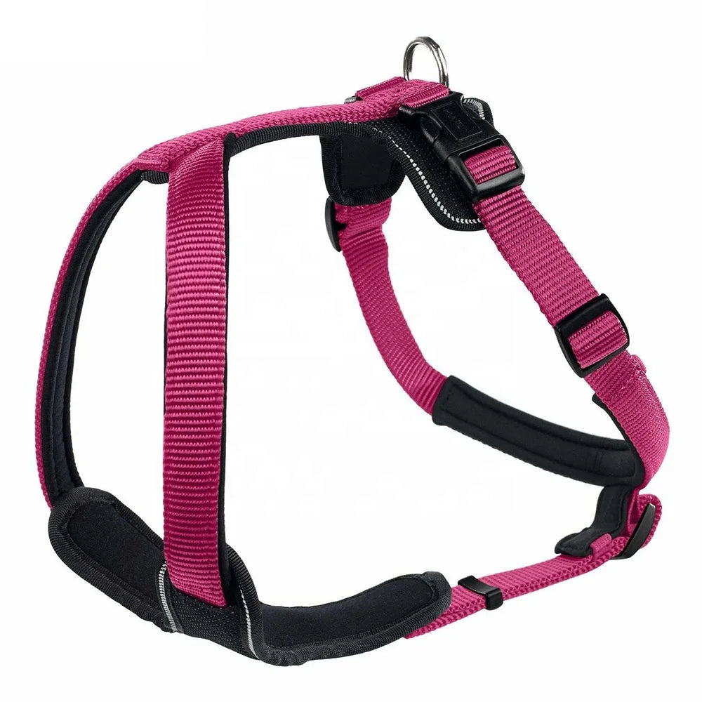 ODM OEM Breathable Polyester/Nylon Adjustable Personalized Pet Dog Harness Vest