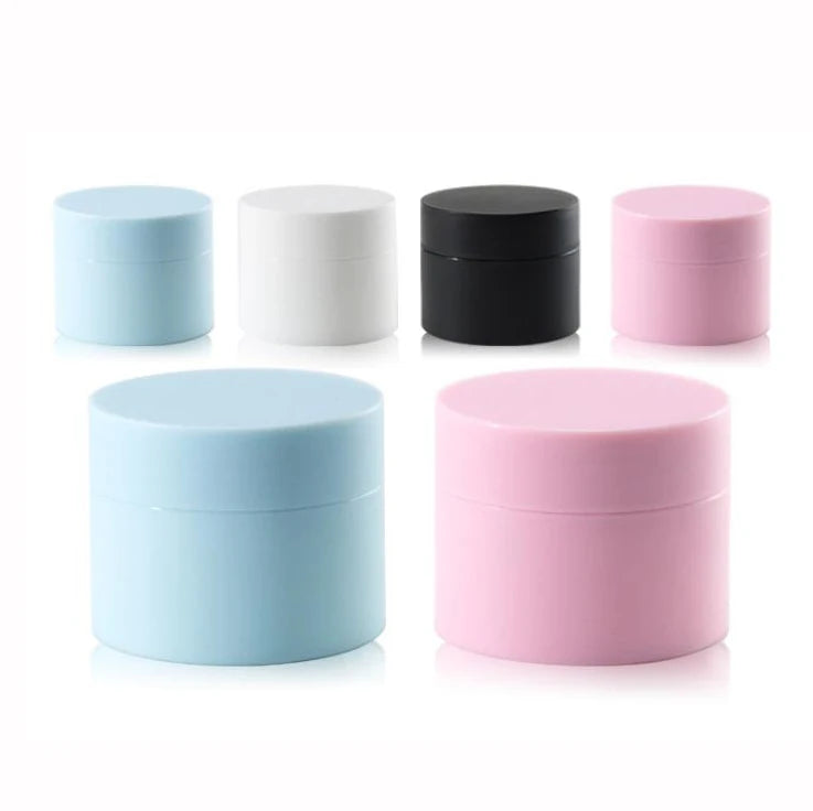 5g 15g 20g 30g 50g Empty Hair Gel Jar Personal Care Can Cosmetic Face Eye Cream Plastic Jar Customized Color and Logo