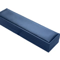 Customized Luxury PU Leather Long Bracelet & Jewellery Ring Box Paper Box Packaging OEM Brand 220x55x36mm Any Color 100 Pieces