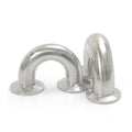 Tri Clover Food Grade Stainless Steel Tri-clamp 180 Degree Elbow Smooth Surface Flexible Corrosion Resistant