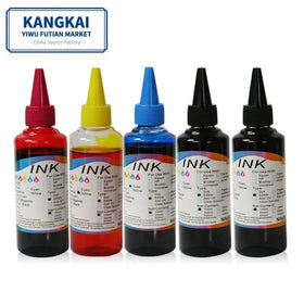 OEM Customize 100ML 6pcs/Set Printing Consumables DIY 5 Colors Edible Ink for IP7280 IP3680 IX6580 Cake Printer