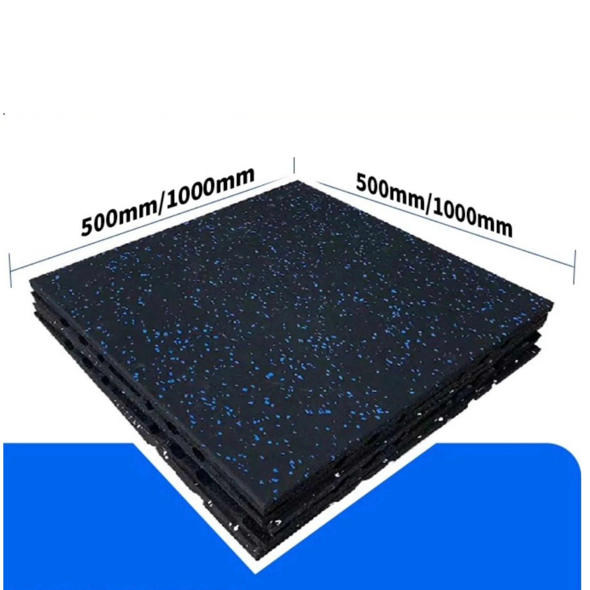Epdm Rubber Gym Mats With Integrated Clips - Wear-Resistant Safe and Environmentally Conscious for All Fitness Levels