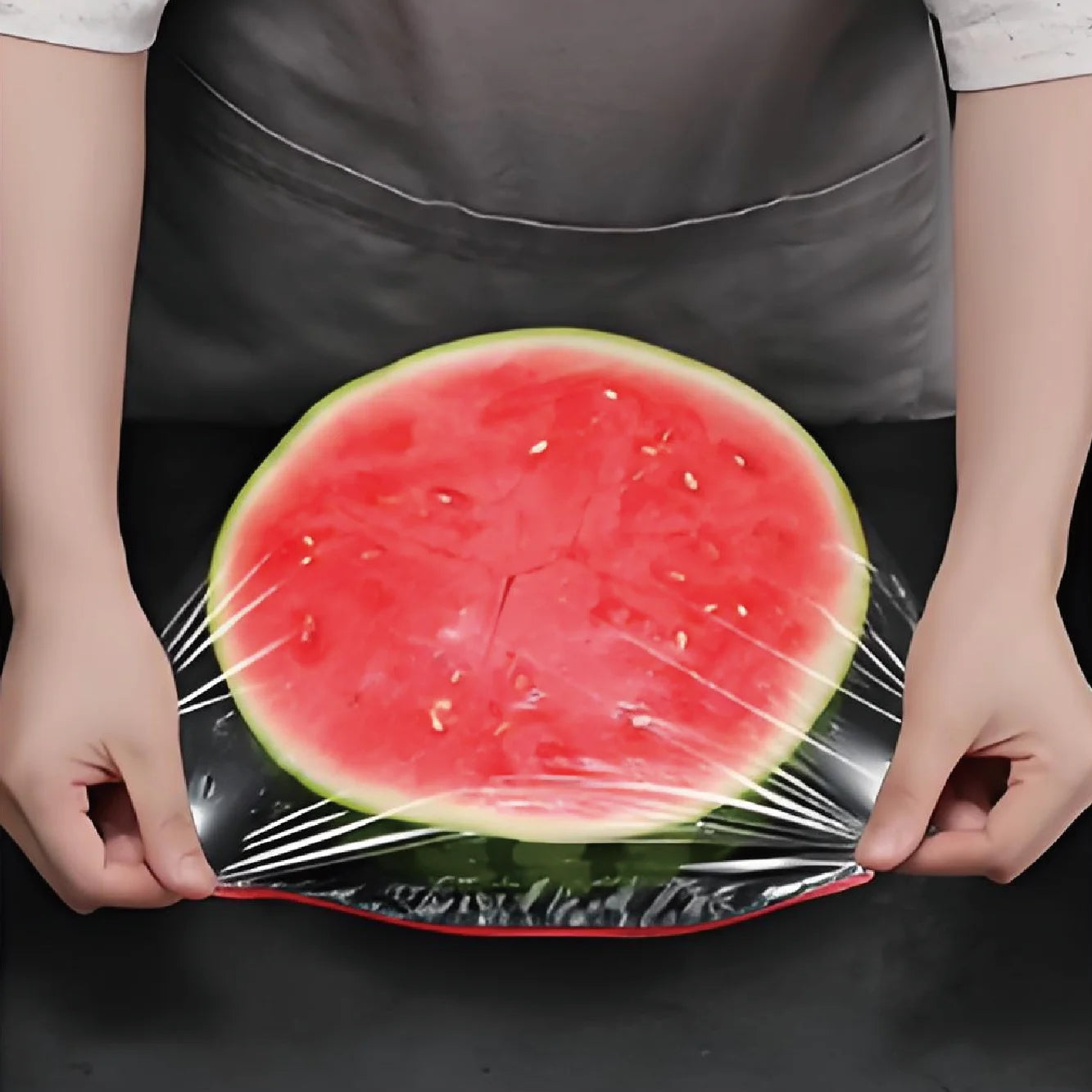 Premium Plastic Household Food Grade Leftover Bowl Cover Elastic Mouth Freshness Protection Disposable Dinnerware Tableware Pack