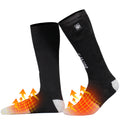 Wholesale Foot Warmer Blue Tooth Smart App Battery Operated Heated Ski Socks Self Heating Men Socks