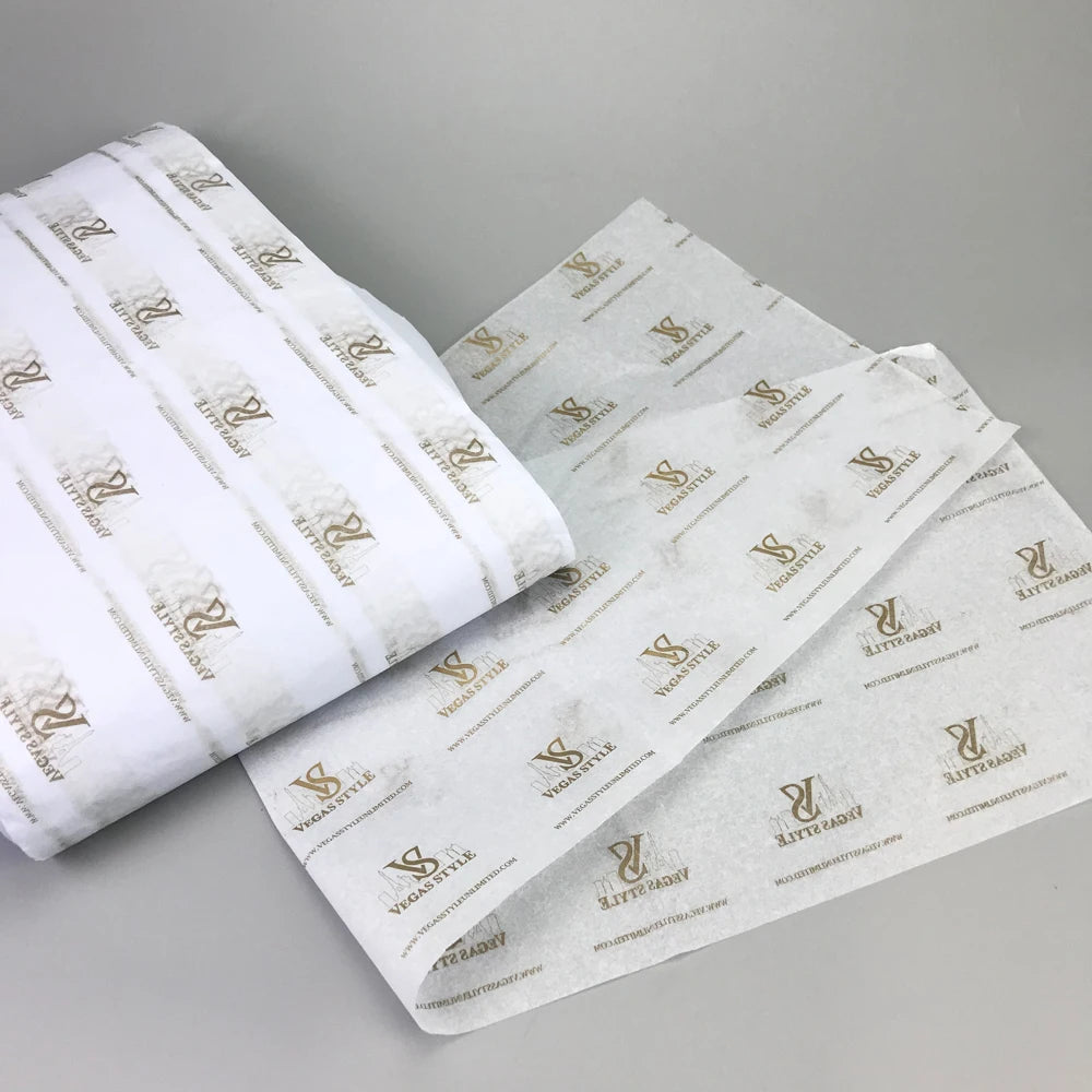 Custom Tissue Paper Company Logo Paper Packaging White 40*60cm With Logo Wrapping Tissue Paper