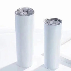 Straight 20 oz Travel Straight 20 oz Skinny Sublimation Tumblers