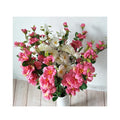 Artifical Decorative Flowers Artificial 7 Branch New Rose for Home Decoration