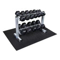 Wholesale Customized Manufacture Lbs Pound Fix Rubber Dumbbell Iron Hex Dumbbell 5lb 10lb 15lb 20lb 25lb 30lb 35lb 40lb